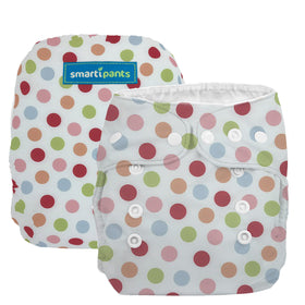 *New* White Polka Dot